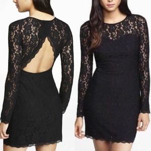 Express Lace Bodycon Dress